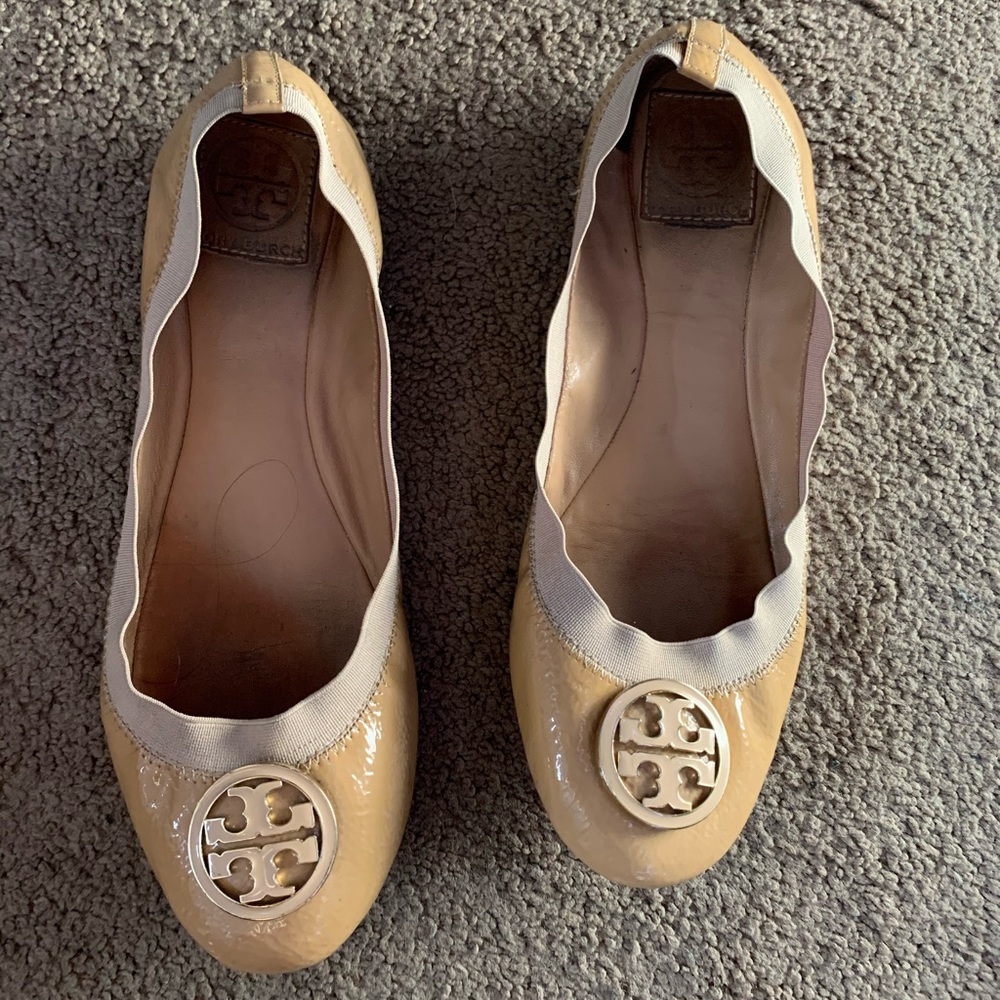 Tory Burch nude flats